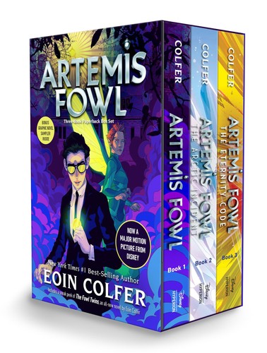 Artemis fowl book paperback - artemis,